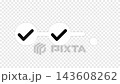 Document creation animation with three checkmarks appearing in sequence: Confirmed, Approved, Checkmark. Transparent background. 143608262