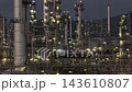 Oil and Gas refinery petrochemical plant industrial, Aerial view oil refinery, Refinery plant, Refinery factory. 143610807