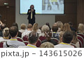 Business conference audience listening to speaker during seminar in conference room for professional training 143615026