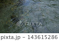 【スローモーション】埼玉県嵐山渓谷・槻川の澄んだ清流とダイナミックな水流 143615286