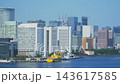 從彩虹橋人行道上看到的城市景觀。 143617585