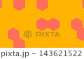 A geometric wipe transition with a transparent background where hexagonal tiles burst and fill like waves. 143621522