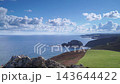 Asturias coastline, view from Cape Penas, Spain. 143644422