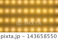 Abstract defocused LED lights changing color temperature from warm to cool and neutral white. 143658550