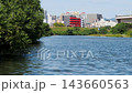 Riverside and cityscape 143660563