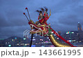 Aug 9 2026 Close up view of traditional dragon boat head 143661995