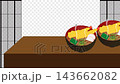 Illustration video of New Year's Eve soba noodles 143662082