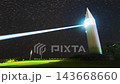[Kanagawa Prefecture, Miura City] Time-lapse video of the Awazaki Lighthouse on Jogashima Island and the starry sky (tilt up) 143668660