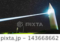 [Kanagawa Prefecture, Miura City] Time-lapse video of the Awazaki Lighthouse on Jogashima Island and the starry sky (pan left) 143668662