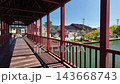 富山縣新港市街景；東橋；富山縣伊美水市 143668743