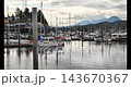Ketchikan Alaska Harbor and Waterfront Street Scene 143670367