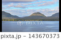 Scenic Alaska Coastline with Mountains and Ocean in 4K 143670373