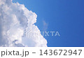 [Vertical Video] Time-lapse of developing clouds and blue sky: The changing sky of summer 143672947