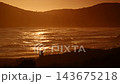 Seascape. Sunset over rocky sea shore 143675218