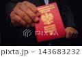 Polish Passport Held In Hand Close Up 143683232