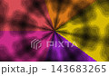 Vibrant Halftone Spiral Vortex Loop Background 143683265