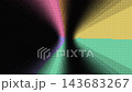 Neon Halftone Distortion Loop Background 143683267