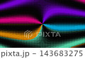 Electric Halftone Spiral Tunnel Background 143683275