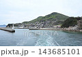 男木港を出港するフェリーから見た風景 （香川県高松市, 2026年4月） 143685101