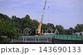 Construction site crane [Construction image] 143690133