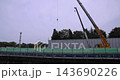 Construction site crane [Construction image] 143690226