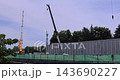 Construction site crane [Construction image] 143690227