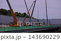 Construction site crane [Construction image] 143690229