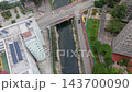 AUG 20 2026 Kai Tak River channel and urban skyline in Kowloon Hong Kong 143700090