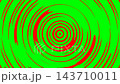 Red circular waves motion graphics with green screen background 143710011
