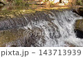 Waterfall fountain attraction nature destination tourism, stock footage 143713939