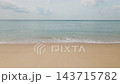 Summer sea in sunny day beautiful Tropical seashore scenic off phuket beach phuket thailand with wave crashing on sandy shore Amazing travel and tour background Copy space 143715782