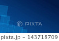 A stylish and technologically advanced business background featuring colorful geometry. 143718709