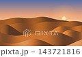 砂丘のモーション背景 143721816