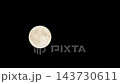 The full Moon and black sky without clouds and stars 143730611