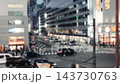 大阪十字路口慢動作模糊呈現 143730763