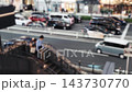 大阪十字路口慢動作模糊呈現 143730770