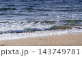 Sea Shore, Waves Moving In Slow Motion 143749781
