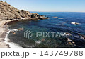 Aerial View. Rocky Coastline, Almeria Spain 143749788
