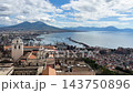 Naples and Vesuvius volcano, Italy 143750896