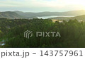 無人機空拍：箱根蘆之湖全景。 143757961