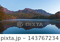 紅葉の時期の戸隠・鏡池の早朝タイムラプス  [30FPS] 143767234