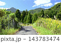 湖西地方比良の田園風景　滋賀県大津市 143783474