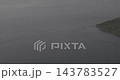 Speedboat Leaving Long White Wake Across Shimmering Tropical Sea 143783527