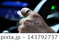 Close-up of the hands of a driver 143792737