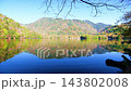 Lake Yunoko in Oku-Nikko, Nikko City, Tochigi Prefecture, is ablaze with autumn colors. 143802008