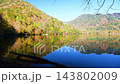 Lake Yunoko in Oku-Nikko, Nikko City, Tochigi Prefecture, is ablaze with autumn colors. 143802009