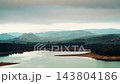 Hills and lake Guadalhorce, Andalusia Spain. Timelapse 143804186
