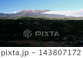 Mount Ontake and mountain village 143807172