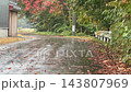 下雨天大雨道路水滴大雨瀝青 143807969