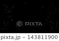 ゲンジボタルが光ながら舞うループアニメーション 143811900